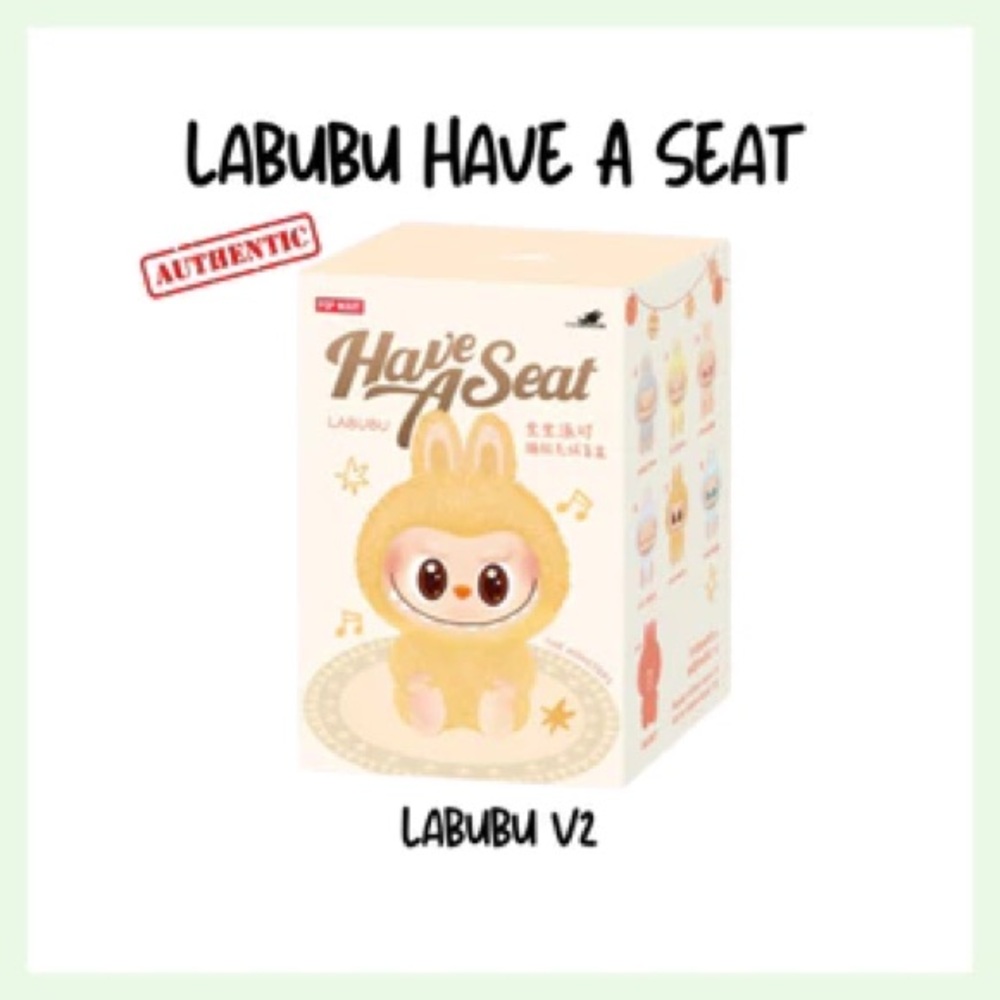 Labubu Have A Seat Figure